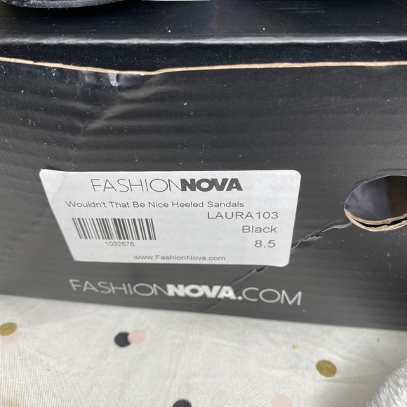 Coming In Hot Rhinestone Heeled Sandal - Picture 4 of 4